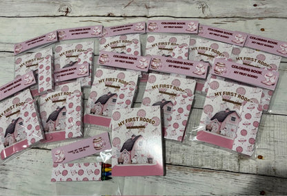 My First Rodeo coloring books