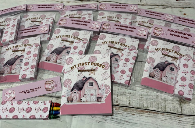 My First Rodeo coloring books