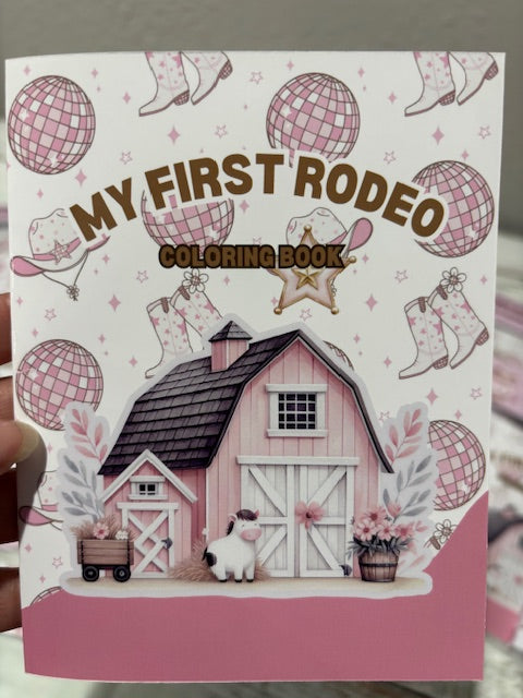 My First Rodeo coloring books